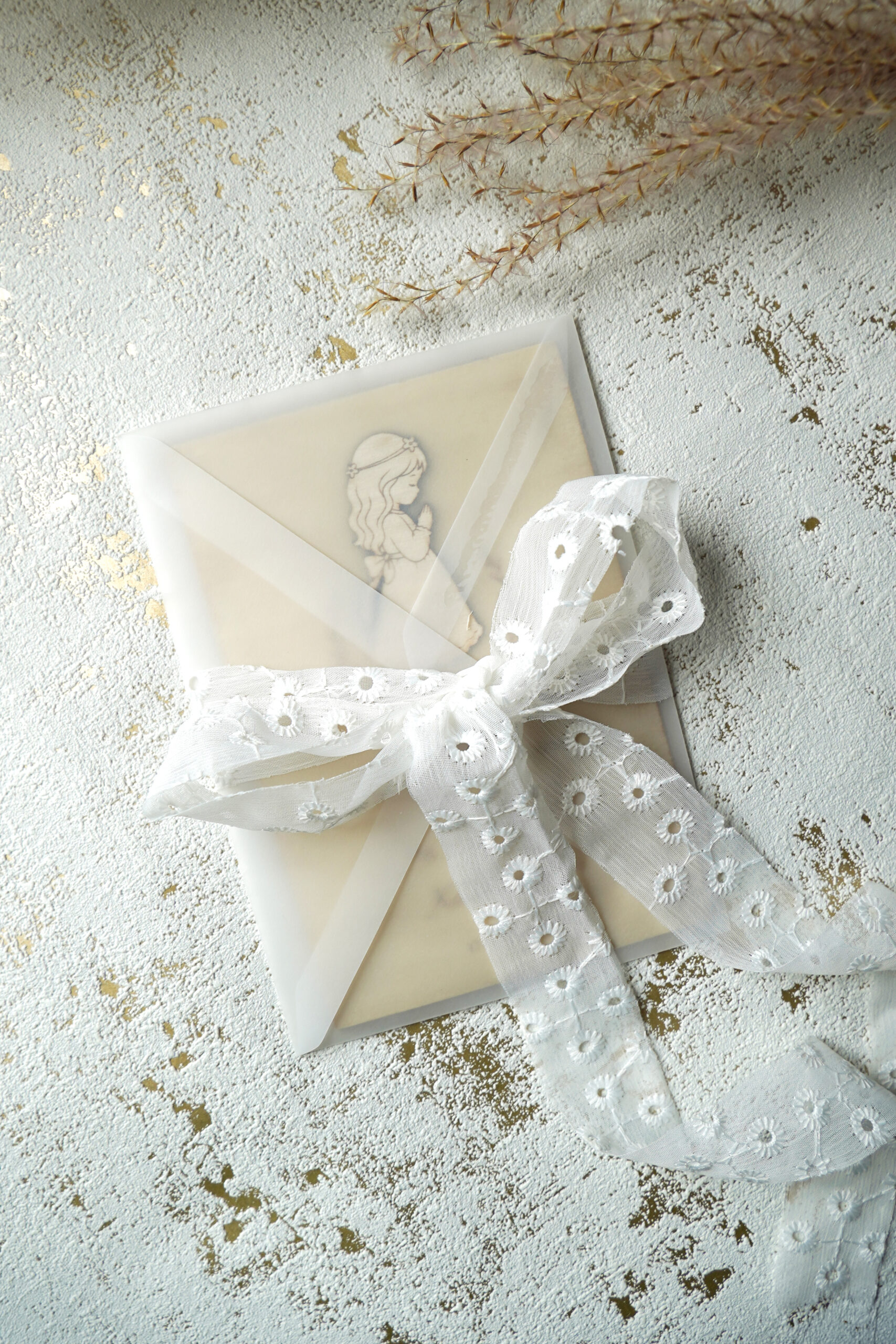 Drewniana kartka na Pierwszą Komunię Świętą – chłopiec | personalizowana - obrazek 4